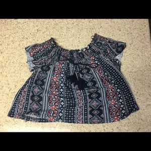 Off the shoulder top